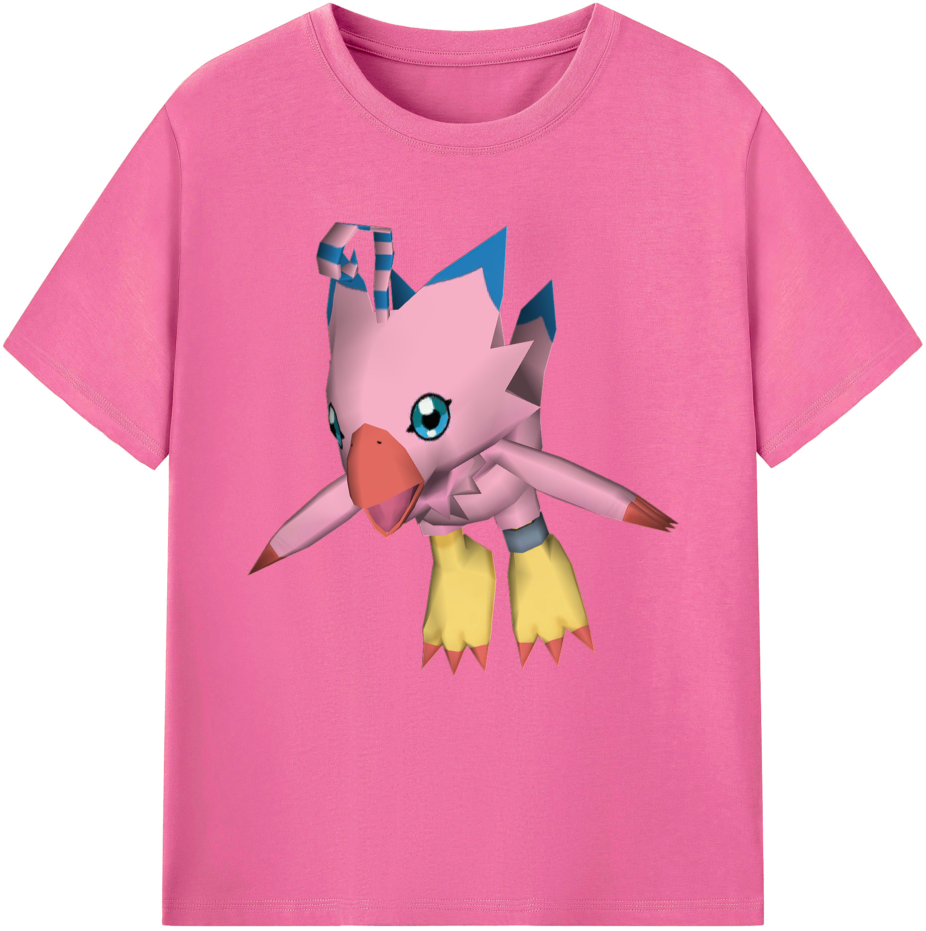 （画像用） Digimon デジタルモンスター/デジモン レディースカジュアルプリントTシャツ（綿100％）